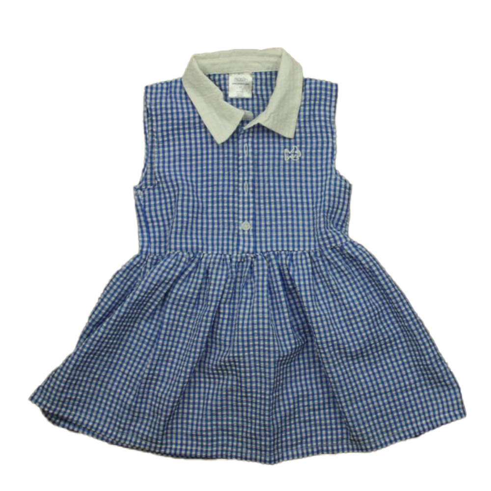 Prodah Girls Blue | White Dress size: 4T